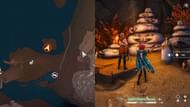 Talk to the NPC staring at the crab statue (Image via Kuro Games)